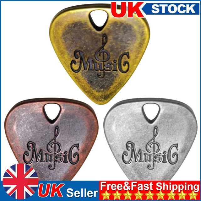 Metal Pick Zinc Alloy Pick Plectrum for Electric Guitar Musical Instrument Parts