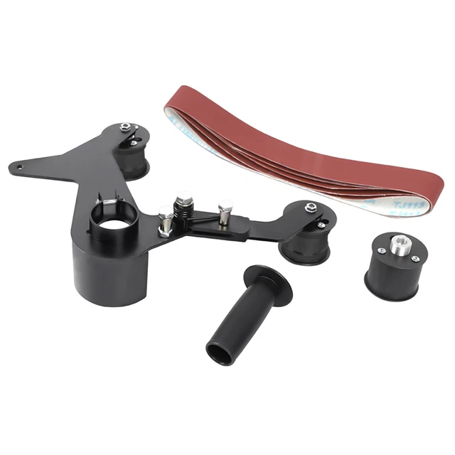 ANGLE GRINDER PIPE and Tube Belt Sander Attachment Kit Stainless