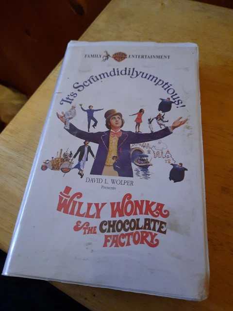 Vhs Menu WILLY WONKA AND the Chocolate Factory (VHS, 2001, Conchiglia) EUR 2,32 ...