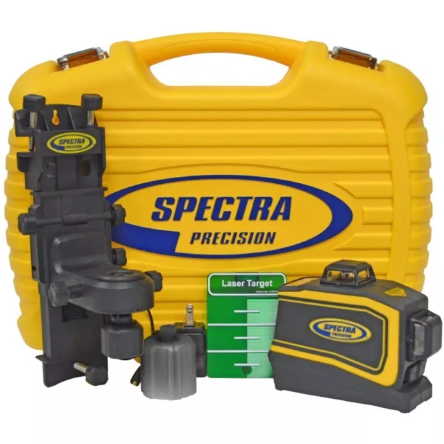 Spectra Laser LT58G faisceau vert auto-nivellement 3 lignes transversales plaines niveau laser