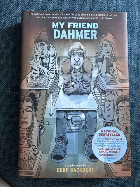 MY FRIEND DAHMER - A Graphic Novel By Derf Backderf Hardcover £12.93 ...