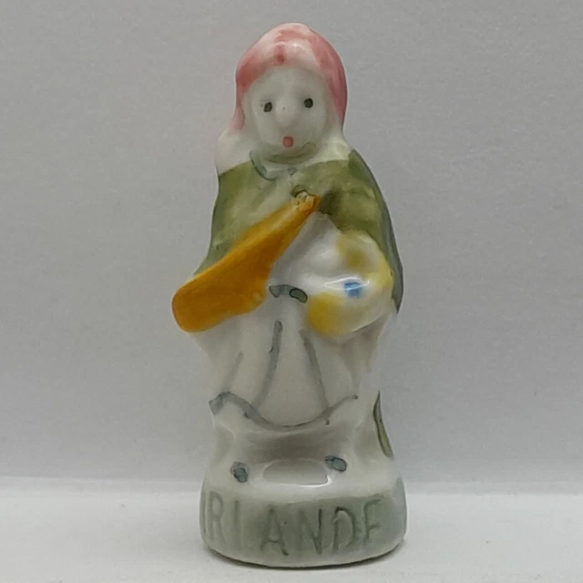 Fève en porcelaine Irlande Aria Nordia 1993 (B23E)