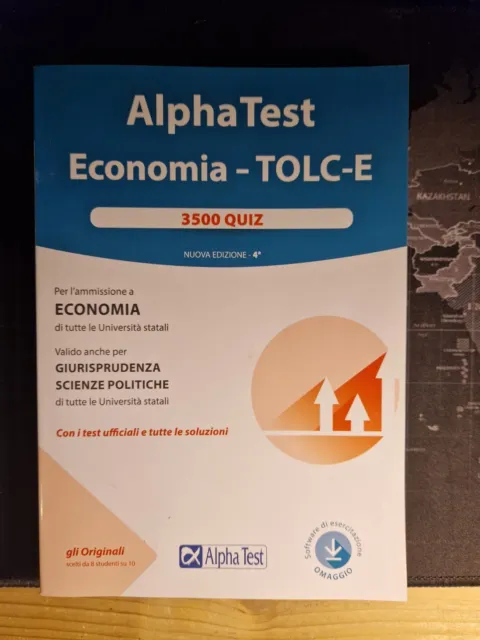 ALPHA TEST ECONOMIA TOLC-E, manuale di preparazione. 4^edizione EUR 22,00 -  PicClick IT