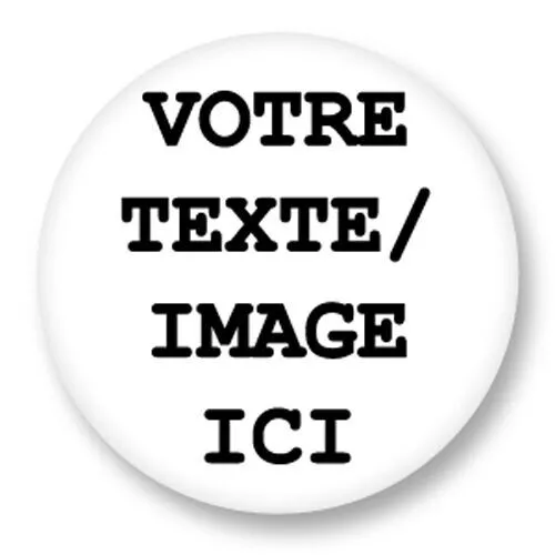 Votre image texte ou logo-Magnet Personnalisé 56mm Photo Frigo