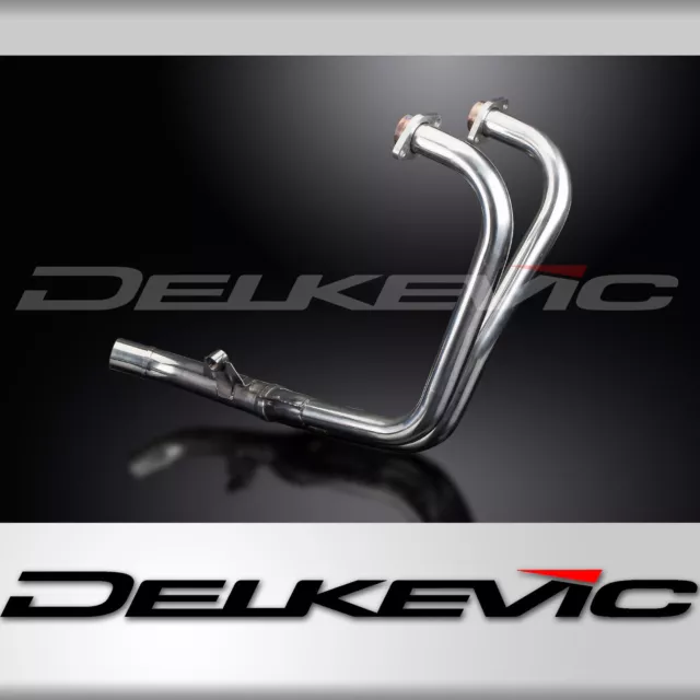 Honda Cbf500-A-Abs 04-08 Stainless Steel Header Exhaust Downpipes Oem Compatible