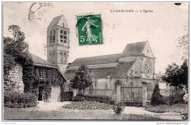95 LUZARCHES - l'eglise