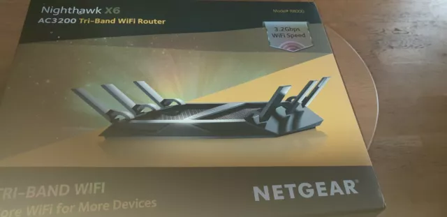 Netgear nighthawk x6 smart wifi router r8000