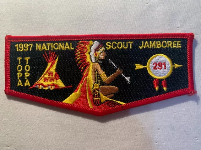 Topa Topa OA Lodge 291 1997 National Jamboree Flap Boy Scout Patch