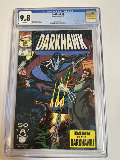 Darkhawk (1991) # 1 (CGC 9.8 WP) | 1st Full App Darkhawk