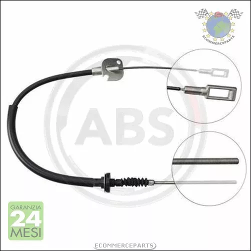 Cavo Filo Comando Frizione Abs Per Fiat Cinquecento Seicento #Eg