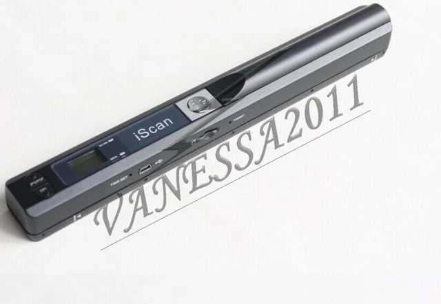 Scanner Portable à Carte Mémoire - 300/600/900 DPI, Pour Documents Et Photos, Stockage Externe - 4