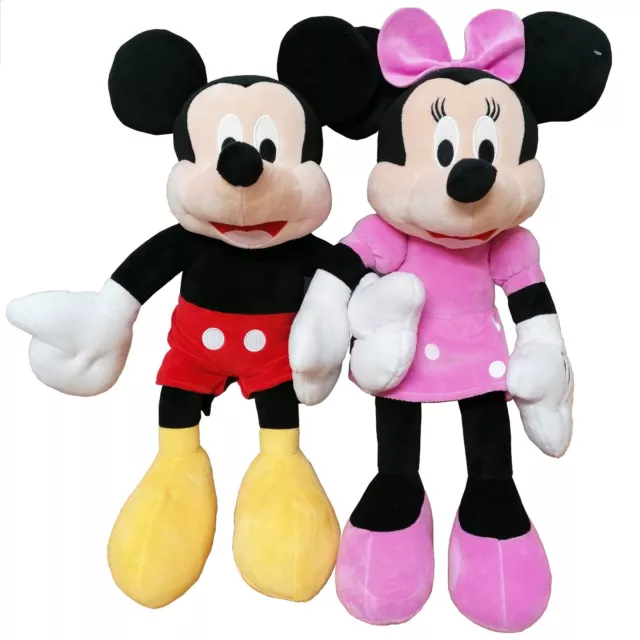 Disney Minnie Mouse & Topolino Peluche 54 CM Original Enfants + 0