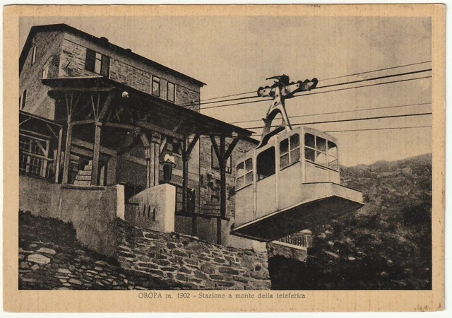 Oropa - Biella - Stazione A Monte Della Teleferica - Viagg. -98081-