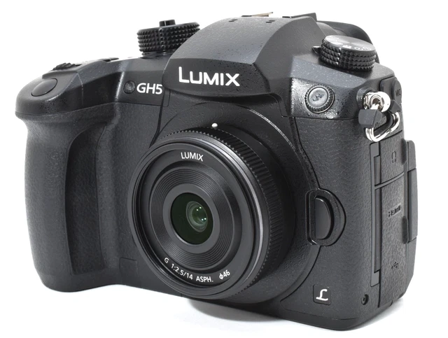 MINT] PANASONIC LUMIX DC-GH5 4K Mirrorless Digital Camera 14mm