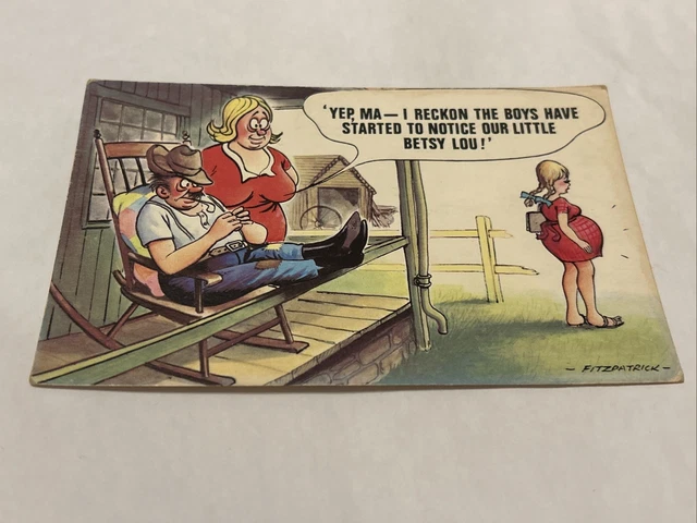 BAMFORTH NO 118 Comic Series Saucy Funny Seaside Postcard Vintage 2 77 bamforth-no-118-comic-series-saucy-funny-seaside-postcard-vintage-2-77