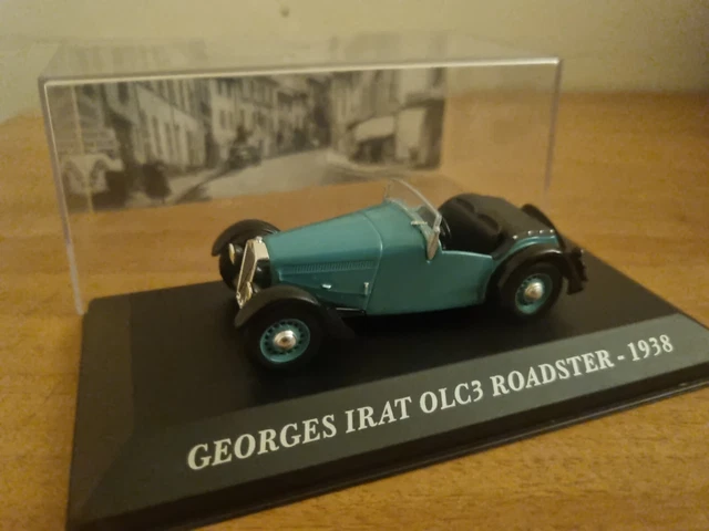 Miniature 24h Du Mans Georges Irat N°22 1923 - Échelle 1/43 - Montage Pro