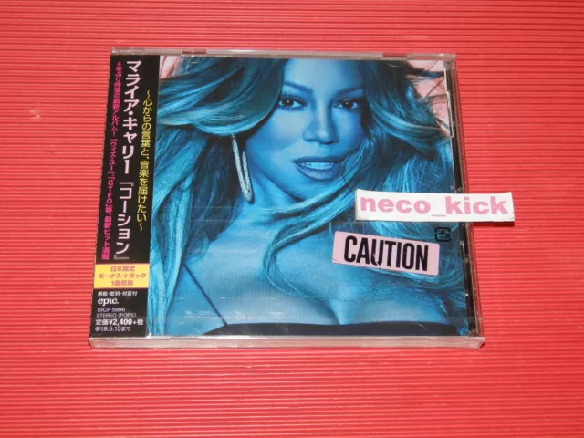4Bt Mariah Carey  Caution With Bonus Track Japan Cd
