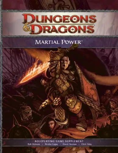 Martial Power: A 4th Edition D&d Supplement (D&d Rules Expansion) (Dungeons & Dr