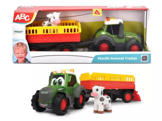 Simba 204115011 - ABC Fendti Animal Trailer - Neu