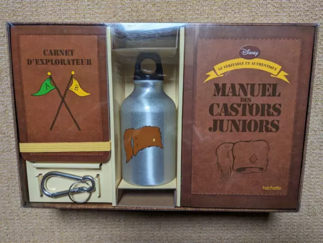 Très rare COFFRET "MANUEL DES CASTORS JUNIORS" EO 2012 (édition originale,MICKEY