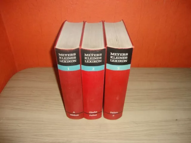 Meyers Kleines Lexikon in 3 Bänden 1968-1969