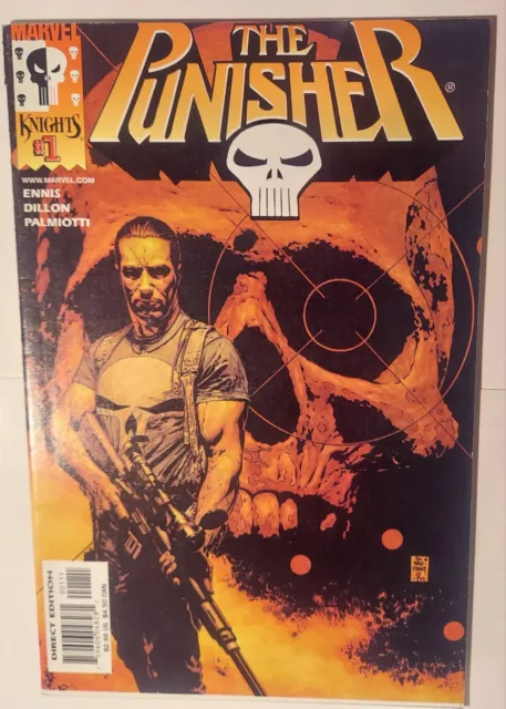 The Punisher #1 (2000) "Welcome Back Frank" Marvel Knights.