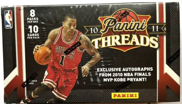 2010-11 Panini Threads Basketball Box (EXCLUSIVE AUTOGRAPHS)