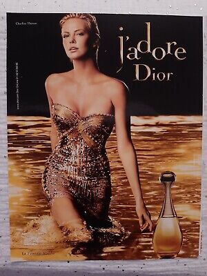 Dior J'adore de 2009 Perfume Ad  C Dior Publicité papier Parfum 