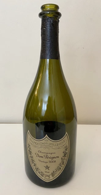 Collector's Dom Perignon Champagne 2008 Empty Bottle 75cl