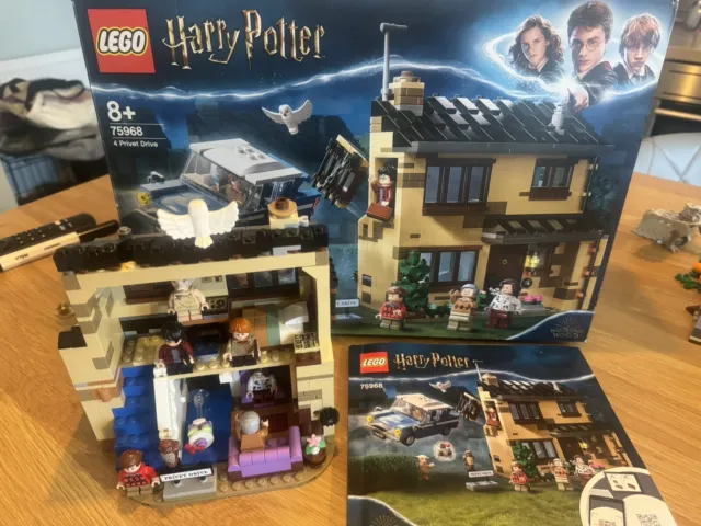 Harry Potter Lego 4 PIVET DRIVE  75968 With Instructions And Original Box
