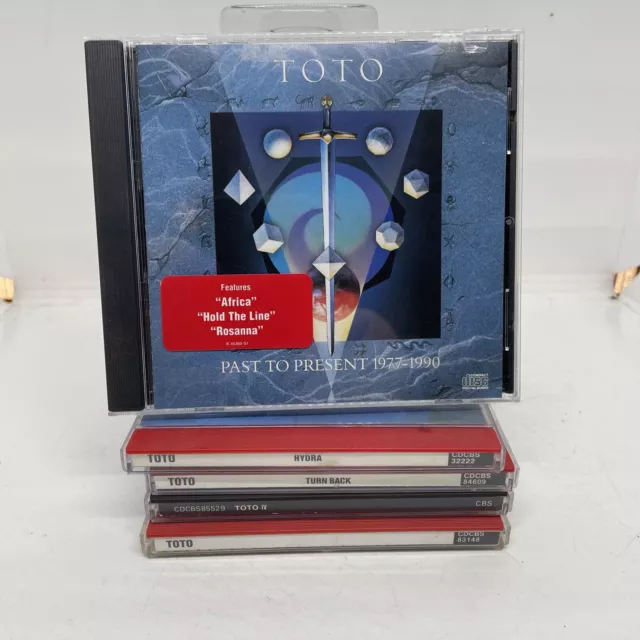 Toto Cds X 5 Bulk Lot Titles Shown In Listing Free Fast Post Aus Seller