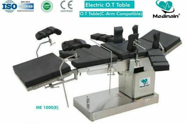 NEW AI Model Electric C-Arm Compatible Operation Theater OT Table Medinain #
