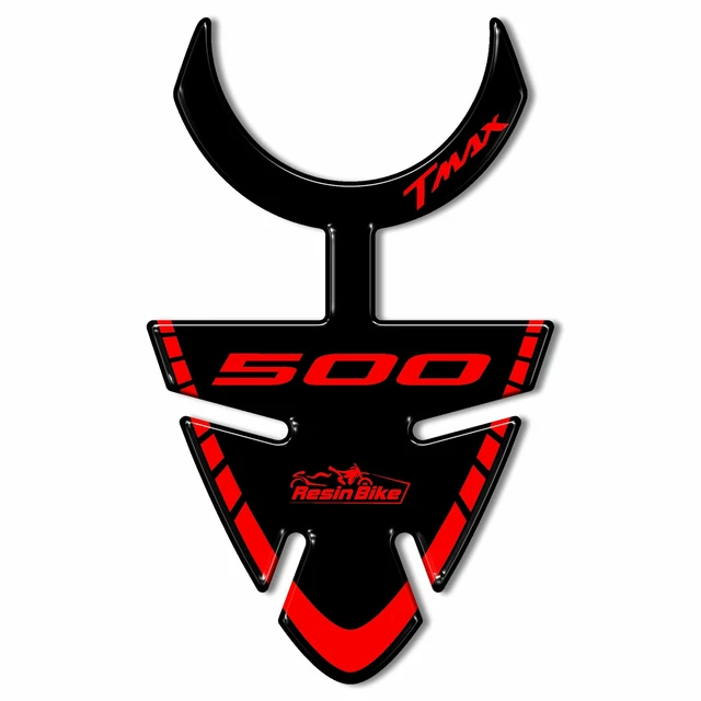 Adesivi 3D compatibili con Yamaha TMAX 530 2012-2016 Zona Chiave Rosso