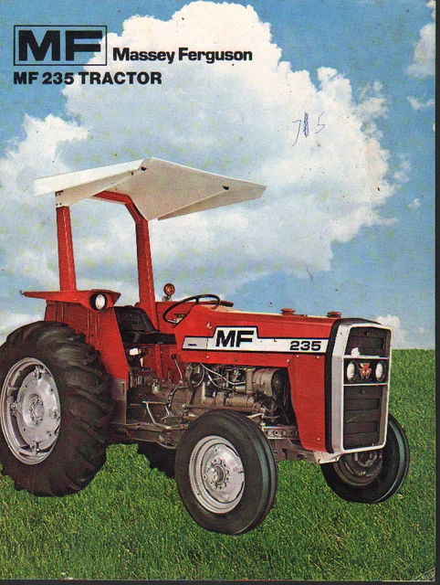thumbnail image 2 of Massey Ferguson 235 MF Tractor Aftermarket Decal Sticker Set – Aufkleber / Adesivo 2 of 6