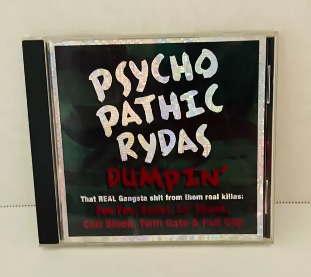 Psychopathic Rydas - Dumpin’ CD twiztid dark lotus icp ARTWORK & CASE ONLY A6 Psychopathic Rydas - Dumpin’ CD twiztid dark lotus icp ARTWORK & CASE ONLY A6