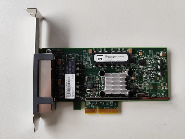 Carte Réseau Quad Port HP NC375T - 4 Ports, Référence 539931-001, Occasion