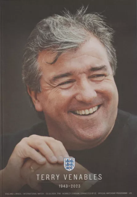 * England International Home Football Programmes (2000-Date) -Choose From List *