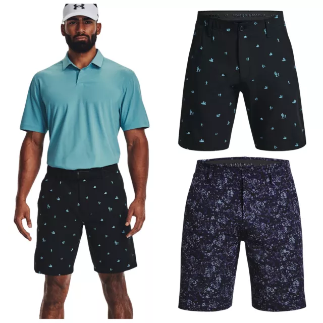 Under Armour Mens Drive Shorts UA Golf Storm Water Repellent 4 Way Stretch