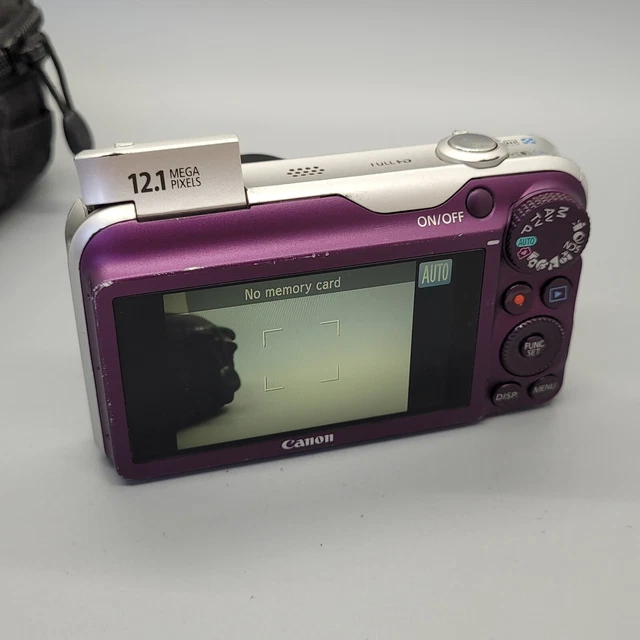 Canon PowerShot SX220 HS 12,1 megapixel fotocamera digitale compatta viola testata 7