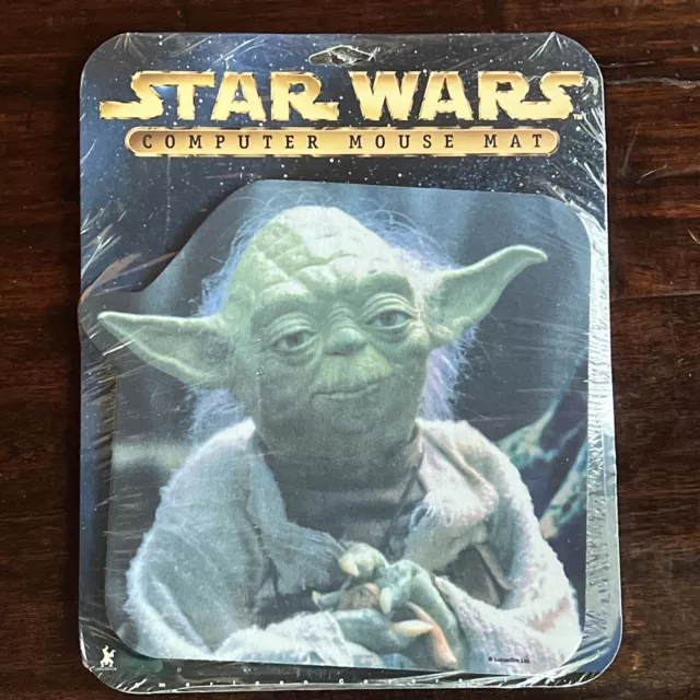 Official Yoda Star Wars Computer Mouse Mat Pad HandStands American Covers - NEW