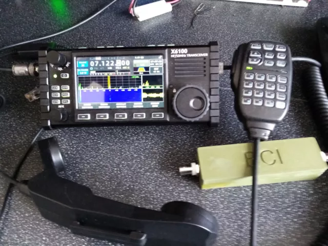 XIEGU X6100 HF/six meters Transceiver plus extras