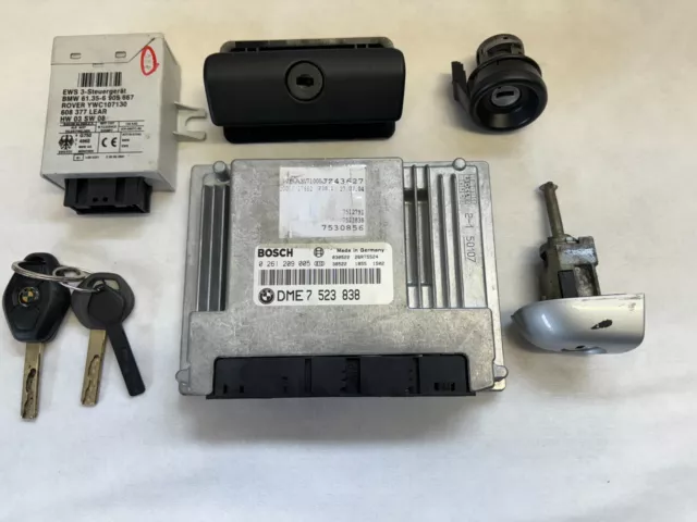 Unité de Commande de Moteur Anti-démarrage Codé Contact Ews 7523838 BMW 3er e46