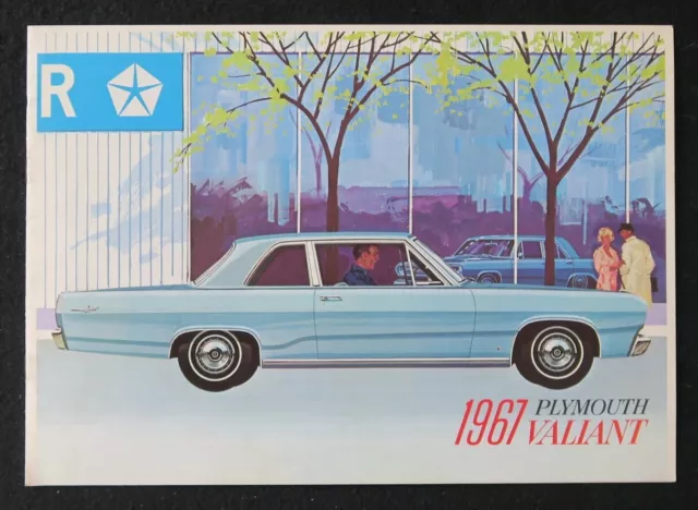 Brochure publicitaire PLYMOUTH VALIANT 1967 automobile catalog Katalog