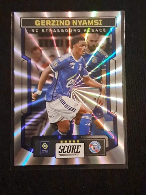 Lot Cartes Panini Score EQUIPE RC STRASBOURG ALSACE FOOTBALL