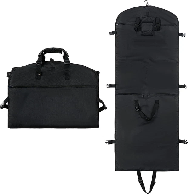 Bags for Travel,60″Extra Long Garment Bags with 7 Pockets,Garment Bag Fo