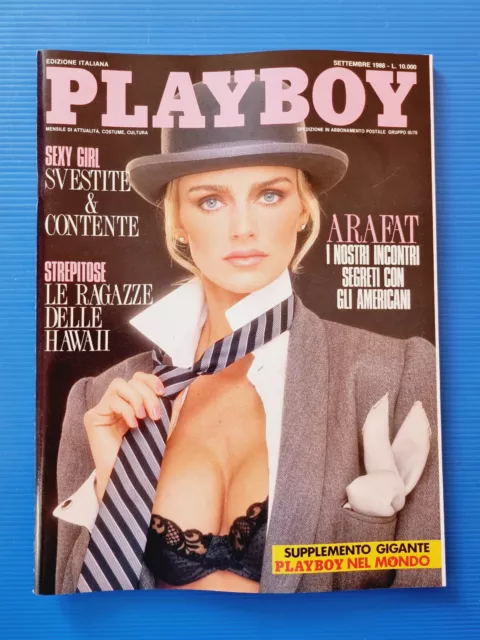 Playboy Italy 9 Settembre 1988 Carrie Leigh-Kimberley Conrad-Gorbaciov-E. Broady