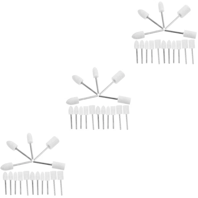 75 PCS Laine en feutre têtes de broyage