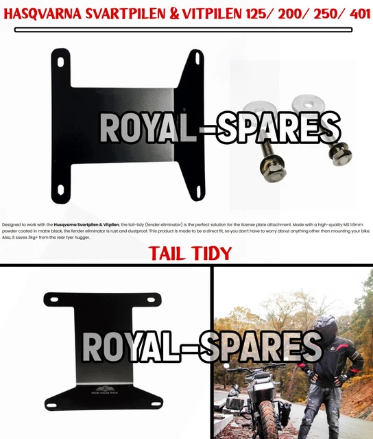 husqvarna svartpilen 250 tail tidy