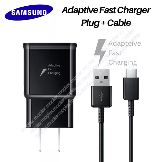 For Samsung Adaptive Fast Rapid Charger USB C Cable Galaxy S22 S6 S7 Edge Note 9