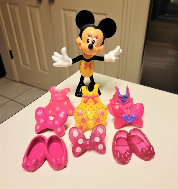 minnie mouse dress up doll set